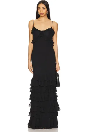 REVOLVE Lovers and Friends Lovers and friends vestido largo arles en color talla L en - Black. Talla L (también en M, S, XL, XS, XXS).