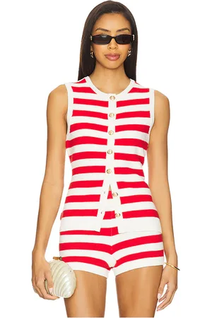 REVOLVE Show Me Your Mumu Show me your mumu camiseta tirantes devin en color rojo talla L en - Red. Talla L (también en M, S, XL, XS).