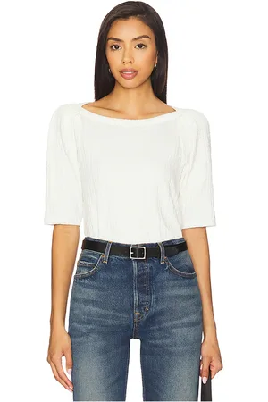 REVOLVE Nation LTD Nation ltd camisa deana en color blanco talla L en - White. Talla L (también en M, S, XL/1X, XS).