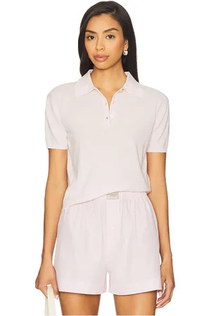 REVOLVE Kule Kule polo farley en color talla L en - Blush. Talla L (también en M, S, XL, XS).