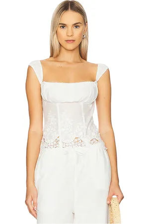 REVOLVE WeWoreWhat Weworewhat top corsé en color talla 0 en - . Talla 0 (también en 00, 2, 4, 6, 8).