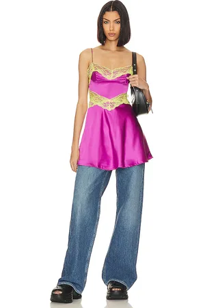REVOLVE MORE TO COME More to come vestido kyla en color morado talla M en - Purple. Talla M (también en S).