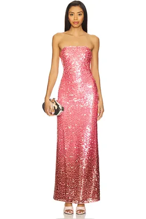 REVOLVE SIMKHAI Simkhai vestido largo leilani en color rosado talla 10 en - Pink. Talla 10 (también en 12, 4, 6, 8).