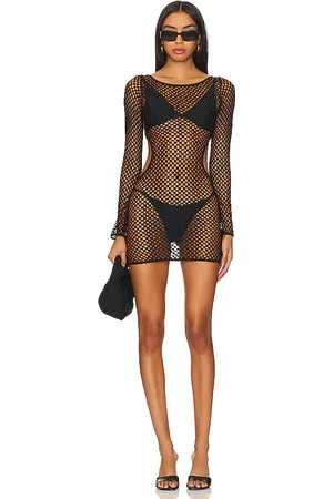 REVOLVE Lovewave Lovewave vestido celeste en color talla M en - Black. Talla M (también en XL).