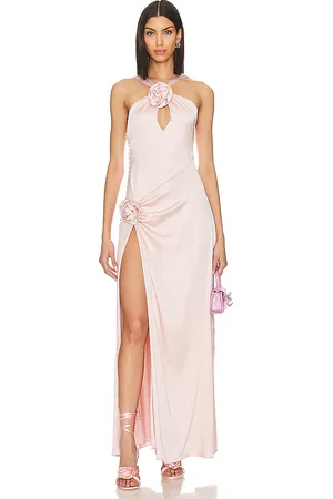 REVOLVE For Love & Lemons For love & lemons vestido largo paula en color talla M en - Pink. Talla M (también en L).