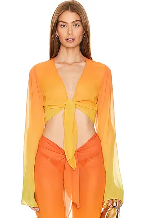 REVOLVE Bananhot Bananhot x lily top en color talla M/L en - Orange. Talla M/L (también en XL).