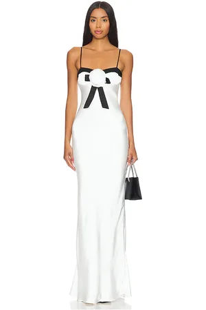 REVOLVE MAJORELLE Majorelle vestido largo veronica en color blanco talla M en - White. Talla M (también en L, S, XS, XXS).
