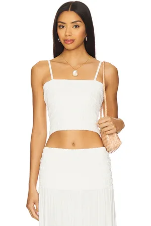 REVOLVE Bobi Bobi top sin mangas en color talla L en - White. Talla L (también en M, S, XL, XS).