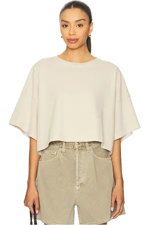 REVOLVE AGOLDE Agolde camiseta arli en color beige talla L en - Beige. Talla L (también en M, S, XL, XS).