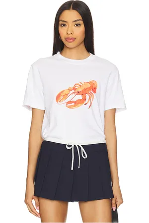 REVOLVE Polychrome Goods Polychrome goods camiseta summer lobtster en color talla L en - White. Talla L (también en M, S, XL).