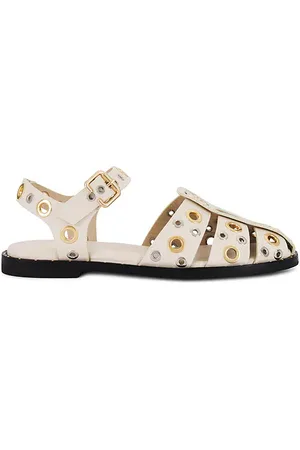 REVOLVE Freda Salvador Freda salvador zapato plano sera en color ivory talla 6.5 en - Ivory. Talla 6.5 (también en 9.5).