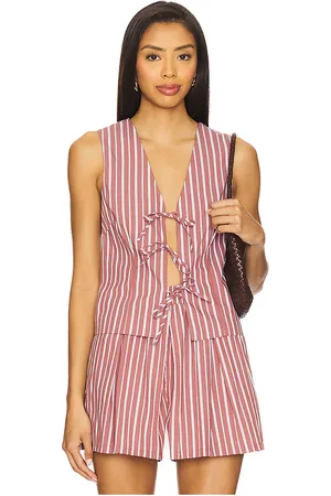 REVOLVE Steve Madden Steve madden top sin mangas aliza en color rubor talla L en - Blush. Talla L (también en M, S, XS).