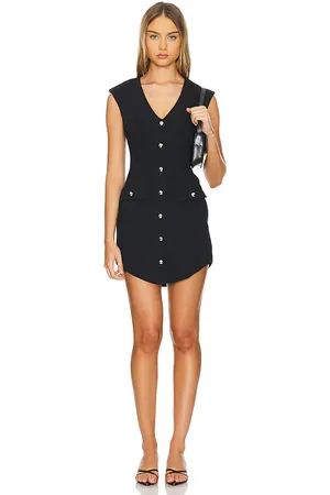 REVOLVE Amanda Uprichard Amanda uprichard vestido ivana en color talla S en - Black. Talla S (también en XS).