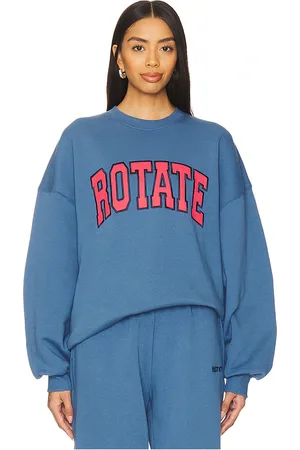 REVOLVE ROTATE Rotate cuello redondo heavy sweat en color azul talla XS en - Blue. Talla XS (también en XXS).