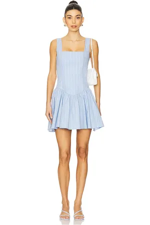 REVOLVE WeWoreWhat Weworewhat minivestido dress en color azul talla 0 en - Blue. Talla 0 (también en 00, 10, 12, 14, 2, 4, 6, 8).