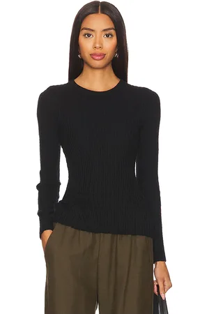 REVOLVE Enza Costa Enza costa camiseta manga larga en color talla S en - Black. Talla S (también en XS).