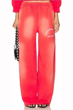 REVOLVE Alexander Wang Alexander wang articulated leg sweatpant en color rojo talla L en - Red. Talla L (también en M, S, XS).