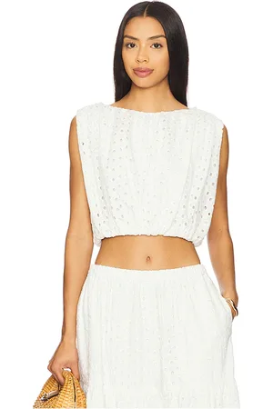 REVOLVE ASTR the Label Astr the label top sin mangas nalley en color talla L en - White. Talla L (también en M, S, XS).