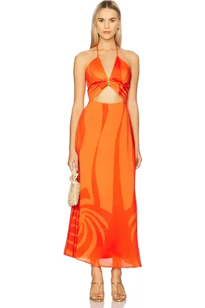 REVOLVE Vix Swimwear Vix swimwear vestido aurea en color naranja talla L en - Orange. Talla L (también en M, S, XL, XS).