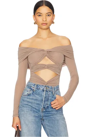 REVOLVE Ronny Kobo Ronny kobo body fitz en color blanco talla L en - White. Talla L (también en M, S, XS).