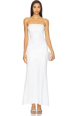 REVOLVE SIMONMILLER Simonmiller vestido sculpty en color blanco talla 2 en - White. Talla 2 (también en 4).