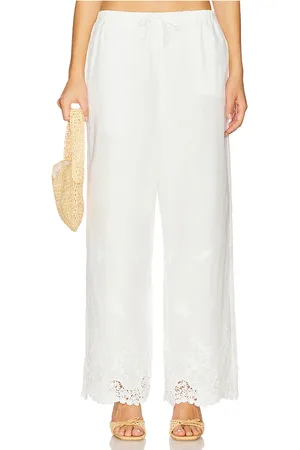 REVOLVE WeWoreWhat Weworewhat pantalones con cordón en color talla L en - . Talla L (también en M, S, XL, XS, XXS).