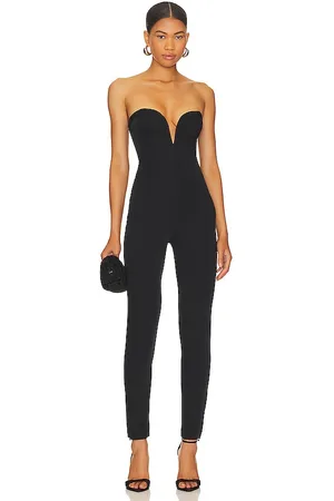 REVOLVE Lovers and Friends Lovers and friends cassia jumpsuit en color talla M en - Black. Talla M (también en XS).
