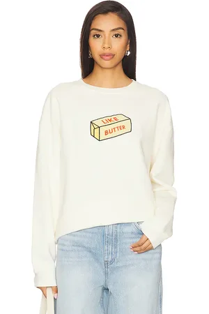 REVOLVE Kule Kule sudadera butter en color talla L en - Cream. Talla L (también en M, S, XL, XS).