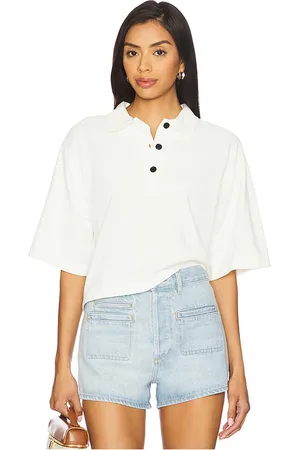 REVOLVE Citizens of Humanity Citizens of humanity polo lowen en color blanco talla L en - White. Talla L (también en M, S).
