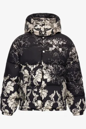 Roberto Cavalli Plumífero con estampado Broccato