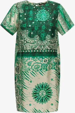 Roberto Cavalli Vestido con Estampado Bandana