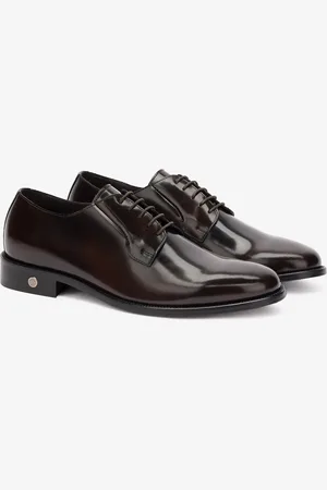Roberto Cavalli Mocasines Con Cordones Efecto Brillante