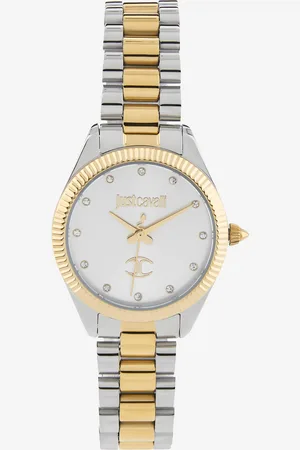 Roberto Cavalli Just Cavalli Women Set, including a Glam Bracelet and Watch