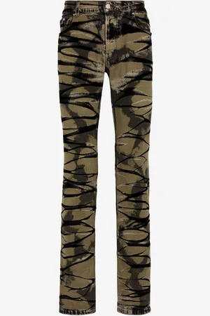 Roberto Cavalli Vaqueros slim decolorados