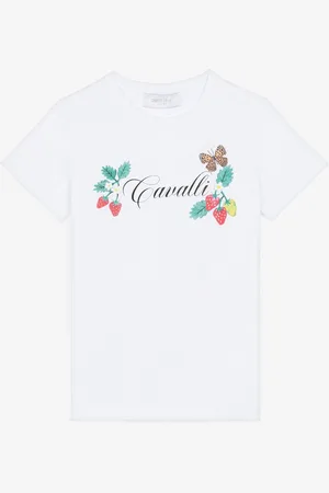 Roberto Cavalli Camiseta con logotipo