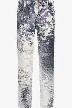Roberto Cavalli Vaqueros con estampado Appaloosa