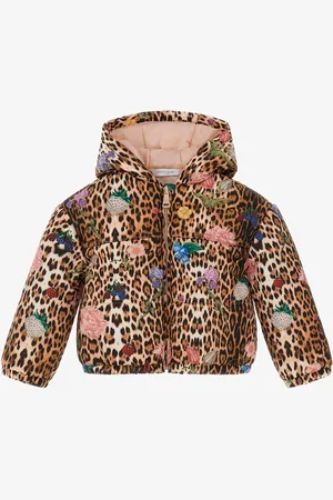 Roberto Cavalli Chaqueta con estampado de leopardo