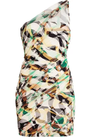Roberto Cavalli Macro Tiger Twiga tulle dress
