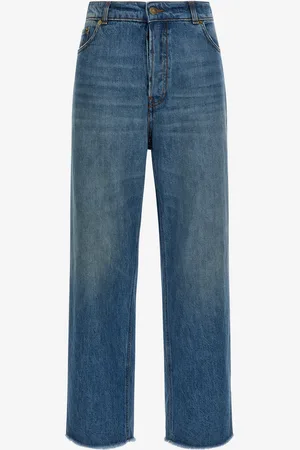Roberto Cavalli Crop Boyfriend Jeans