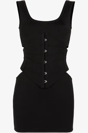 Roberto Cavalli Vestido mini con aberturas