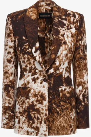 Roberto Cavalli Blazer con Estampado de Appaloosa