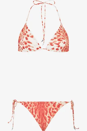 Roberto Cavalli Bikini con estampado piel de jaguar