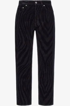 Roberto Cavalli Zebra print Jeans