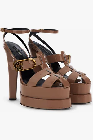 Roberto Cavalli Platform sandal with Logo