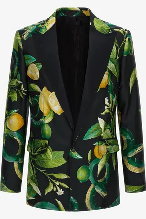 Roberto Cavalli Lemon print blazer
