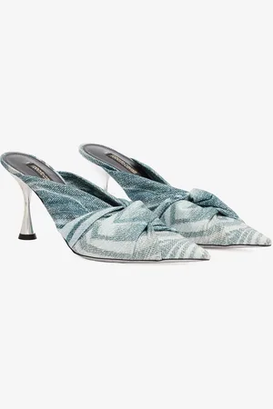 Roberto Cavalli Mules con detalle anudado