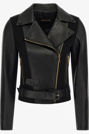Roberto Cavalli Leather biker Jacket