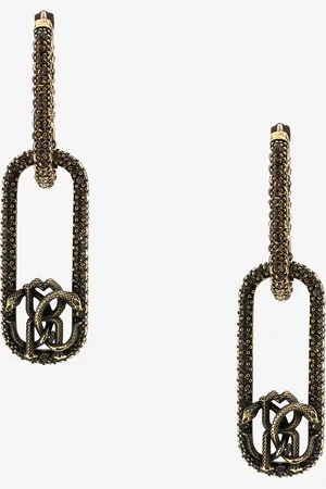 Roberto Cavalli Earrings with Monogram RC
