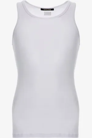 Roberto Cavalli Tank top with logo
