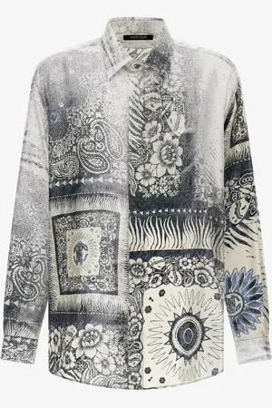 Roberto Cavalli Camisa con Estampado de Bandana